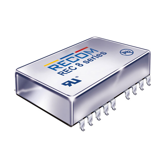 【REC8-2405DRWZ/H2/A/M/SMD-R】DC DC CONVERTER +/-5V 8W [digi-reel品]