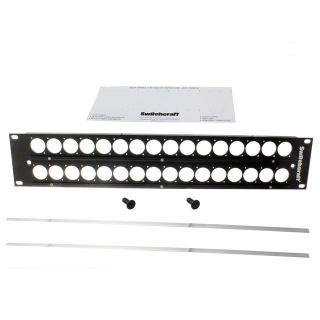 【QGPK3B440】CONN PATCHBAY 3.5" BLANK PANEL