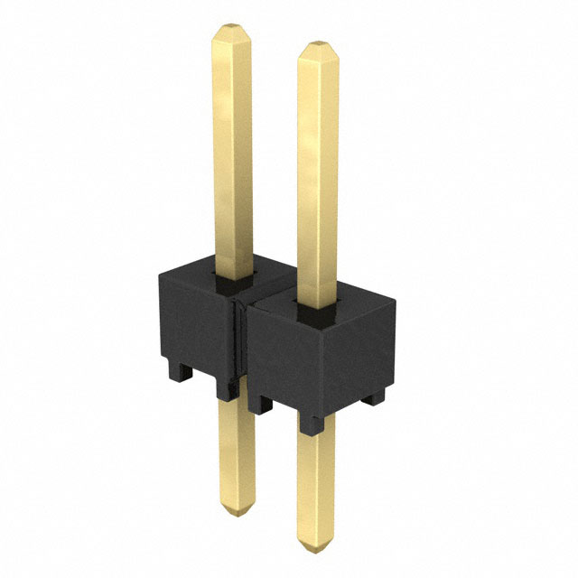 【TSW-102-24-G-S】CONN HEADER VERT 2POS 2.54MM