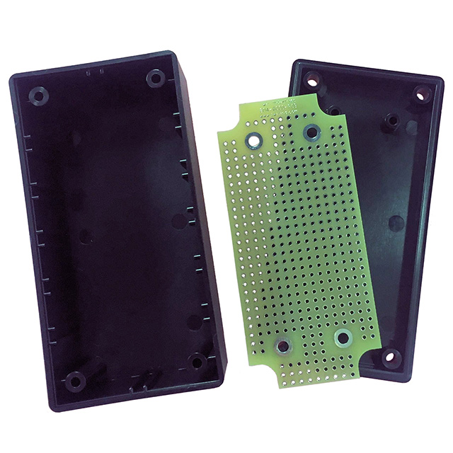 BOX ABS BLACK 3.7"L X 1.9"W【B04-8000】