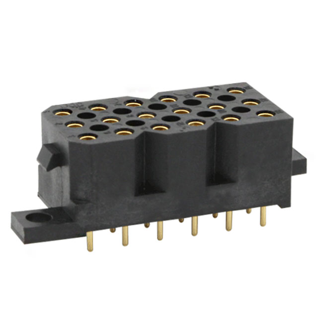 CONN RCPT 18POS 0.2 GOLD PCB【SMS18RE3S6】