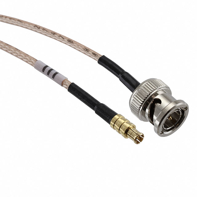 【RF179-72SP1-74SP3-1000】COAX CBL BNC TO MCX 3.3'