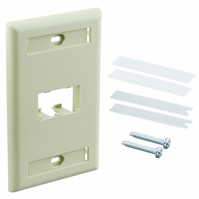 【CFPL2EIY】SINGLE GANG, VERTICAL FACEPLATE