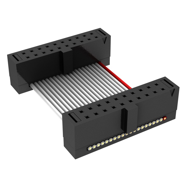 .050 X .050 C.L. FEMALE IDC ASSE【FFSD-10-D-14.25-01-N】