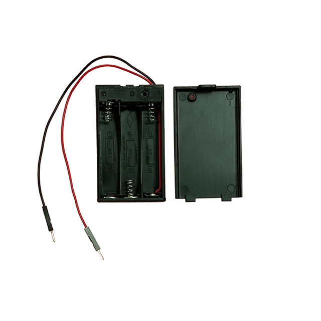 【BHM-3A3】BATTERY HOLDER AAA 3 CELL LEADS