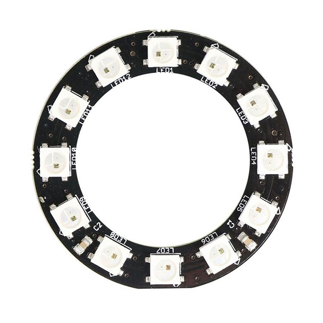 【KIT-35135】ADDRESS LED RING SERIAL RGB