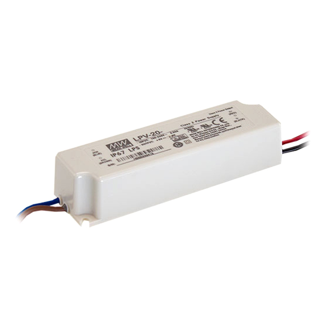 LED DRIVER CV AC/DC 12V 1.67A【LPV-20-12】