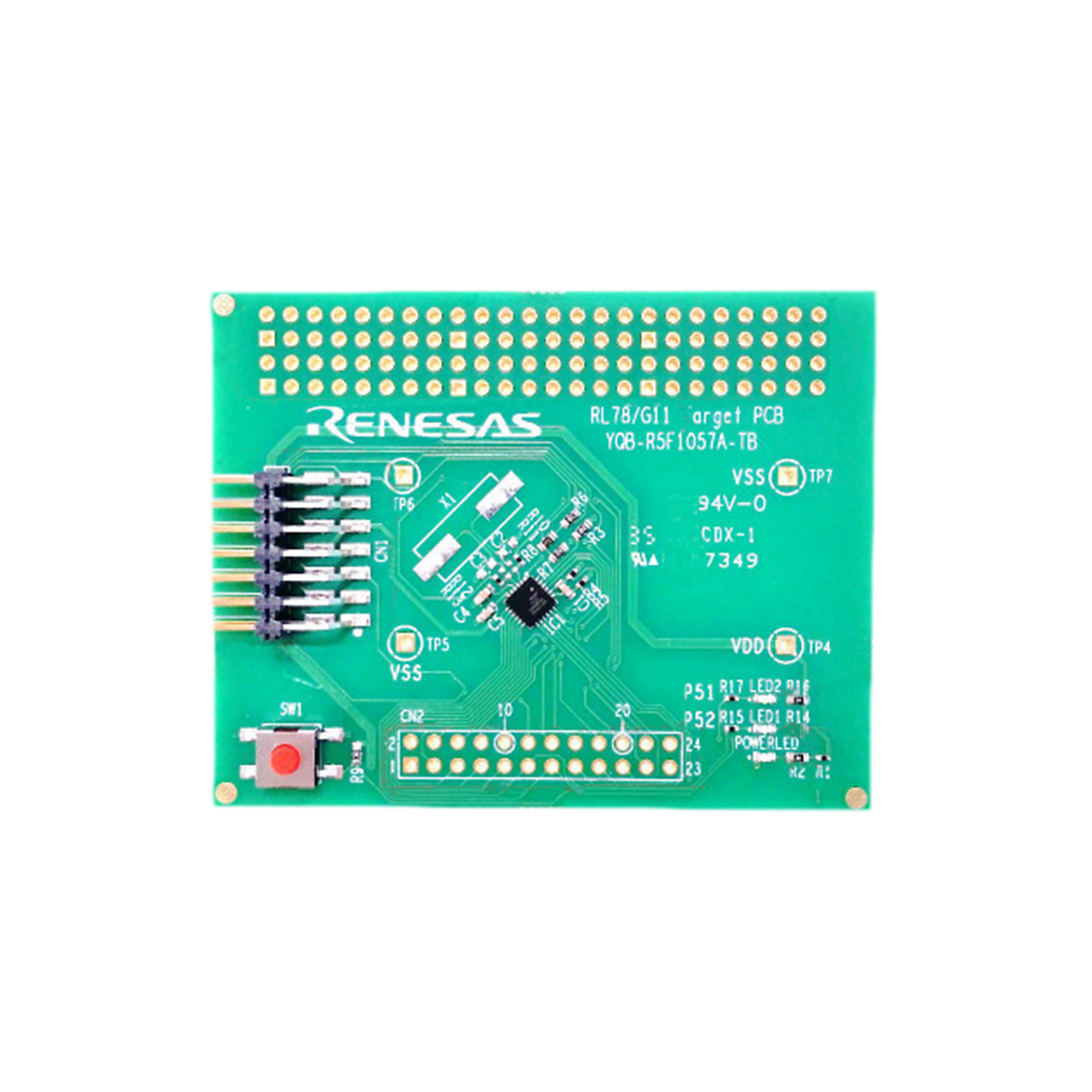 【YQB-R5F1057A-TB】RL78/G11 EVAL BRD