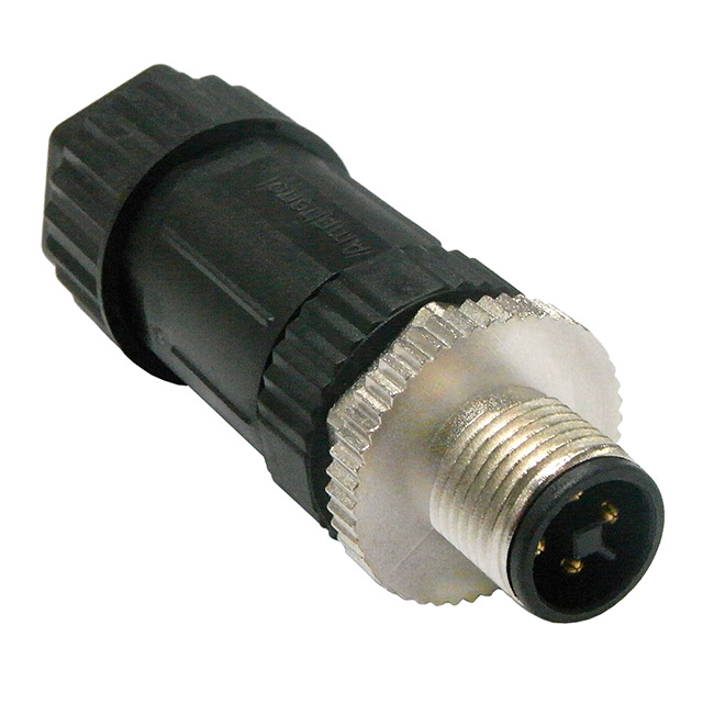 【M12T-04BMMB-SL7002】CONN PLUG MALE 4POS GOLD SCREW