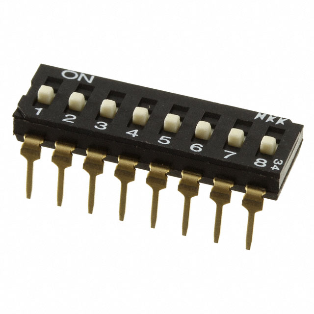 【JS0108AP4】SWITCH SLIDE DIP SPST 0.025A 24V