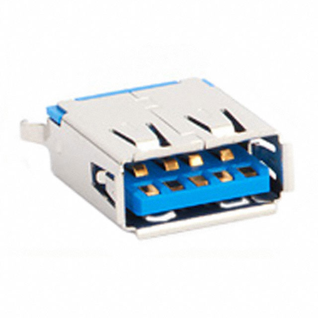 CONN RCPT USB3.0 TYPEA 9POS VERT【0484080003】