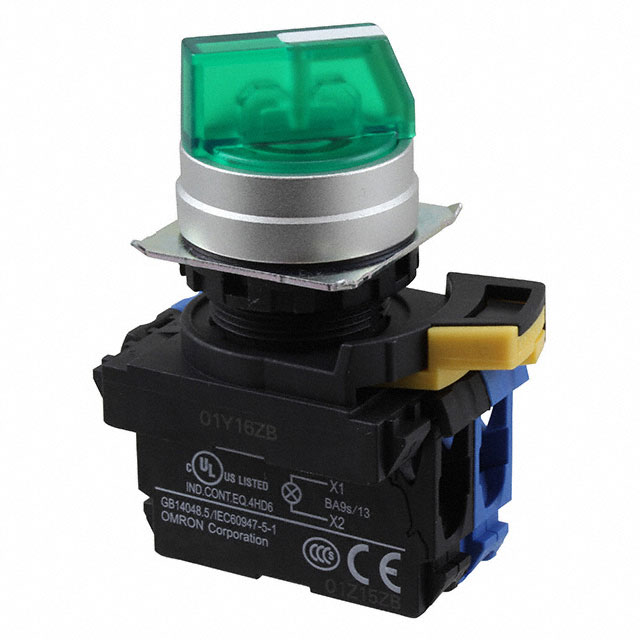 【A22NW-2MM-TGA-G100-GC】SWITCH SELECT 2POS SPST 10A 120V