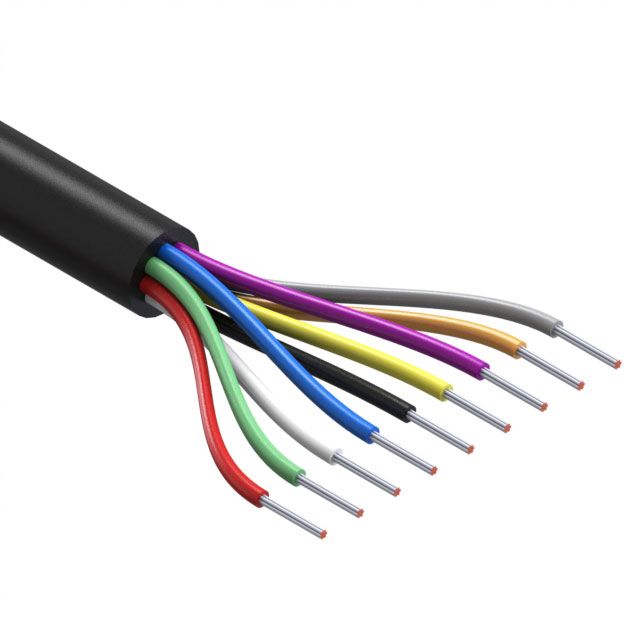 【30-00528】CABLE 9COND 28AWG BLACK METER