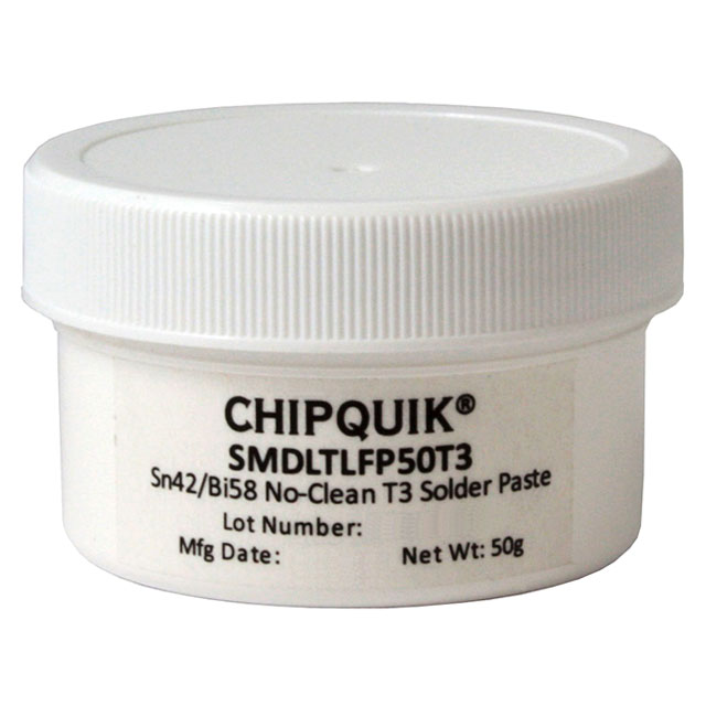 SLDR PASTE NO-CLN SN42/BI58 50G【SMDLTLFP50T3】