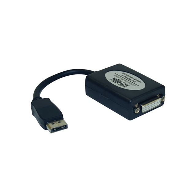 【P134-06N-DVIACT】DISPLAYPORT MALE TO DVI FEMALE