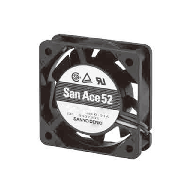 【9GA0524P7G001】FAN AXIAL 52X15MM 24VDC WIRE[箱]