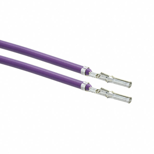 【0002061101-02-V0-D】2" PRE-CRIMP A2102 VIOLET