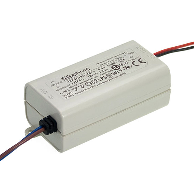 LED DRIVER CV AC/DC 24V 670MA【APV-16-24】