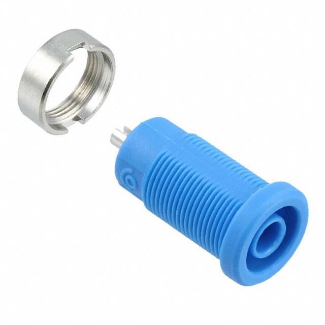 【CT2242-6】CONN BANANA JACK SOLDER CUP BLUE
