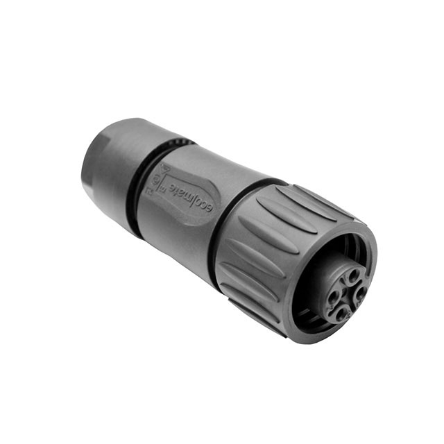 【C01620D00311012】CONN PLUG FMALE 4P SILVER SCREW[バルク]