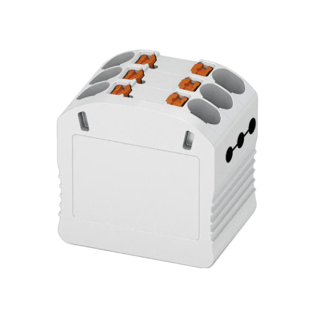 【3002778】TERM BLK 6POS WHITE