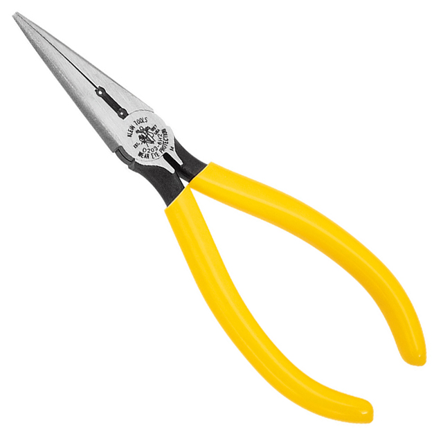 PLIERS COMBO LONG NOSE 6.63"【D203-6H2】