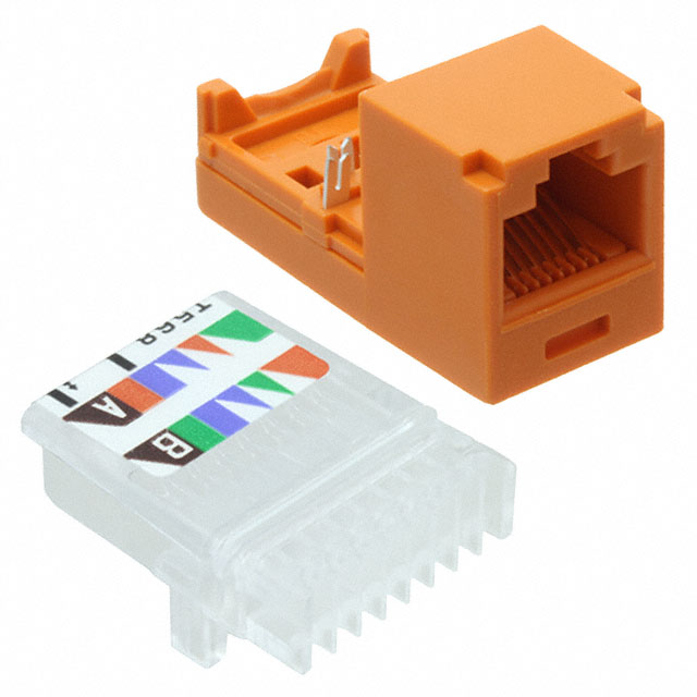 【CJ588ORY】CATEGORY 5E, RJ45, LEADFRAME, 8-