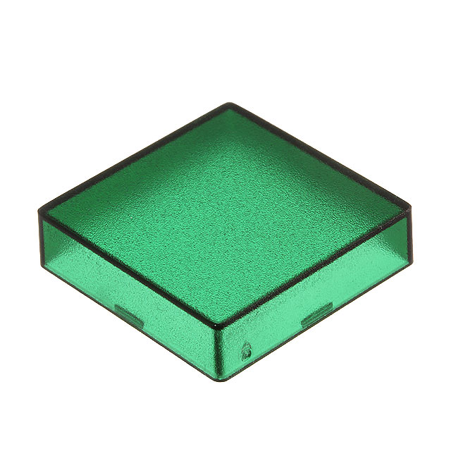 【5.49.077.012/1505】CONFIG SWITCH LENS GREEN SQUARE
