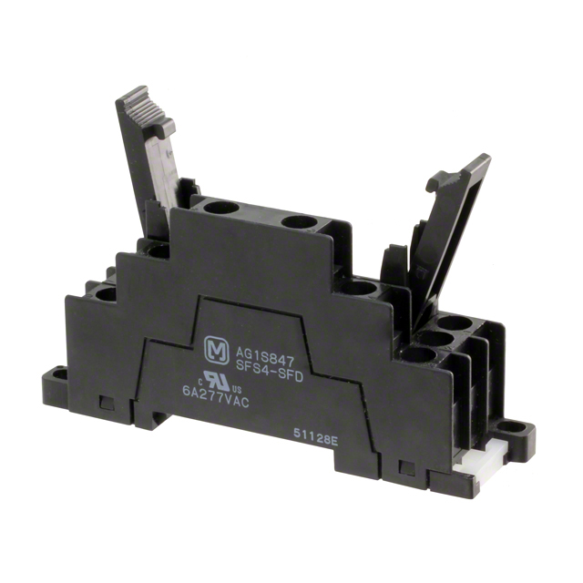 【SFS4-SFD】RELAY SOCKET 10 POS DIN RAIL