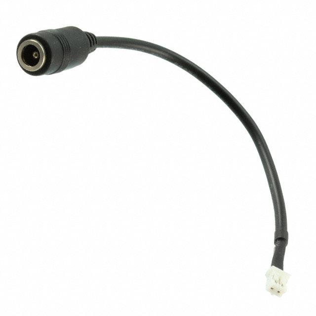 【08734】ADAPTER CBL BARREL JCK-2PIN JST