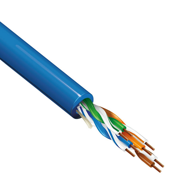 CABLE CAT5E 8COND 24AWG BLUE【1583A 006U1000】