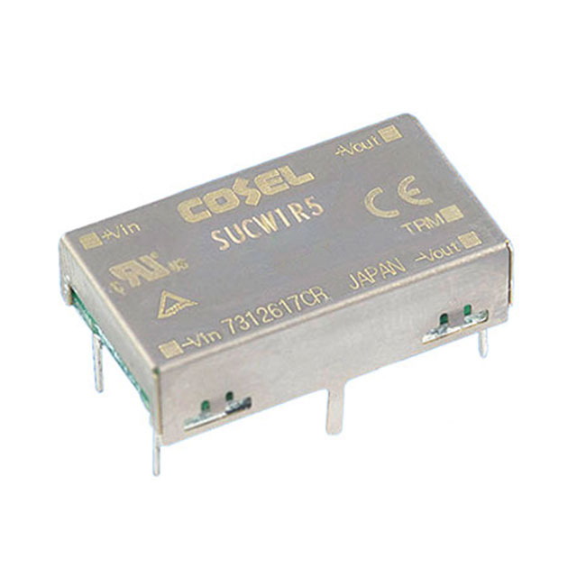 DC DC CONVERTER +/-12V 24V 1.6W【SUCW1R54812C-C】