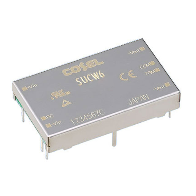 DC DC CONVERTER +/-12V 24V 6W【SUCW60512C-C】