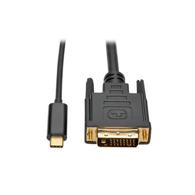 CBL ASSY DVI-I M TO USB-C M 3'【U444-003-D】