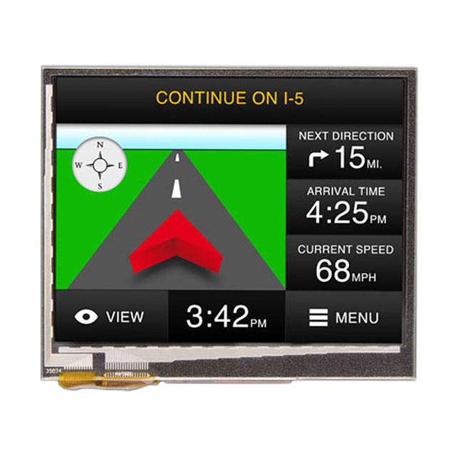 【DT035BTFT-PTS2】GRAPHIC DISPLAY TFT RGB 3.5"