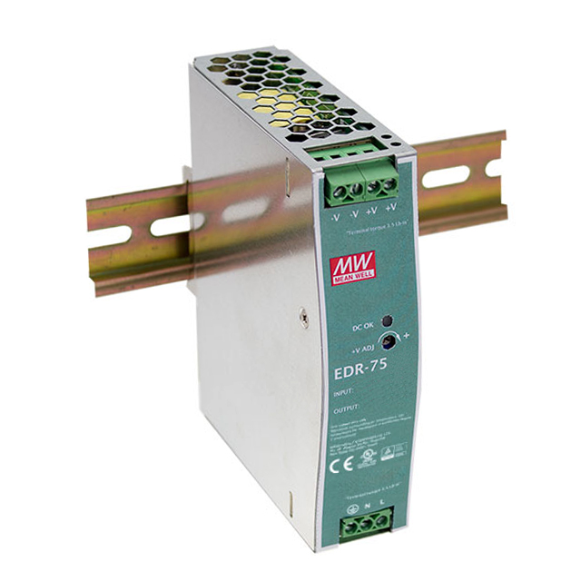 AC/DC DIN RAIL SUPPLY 24V 77W【EDR-75-24】
