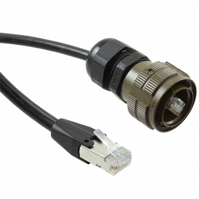 【C-RJFTV5E1706PG10】CABLE MOD 8P8C PLUG-PLUG 3.28'