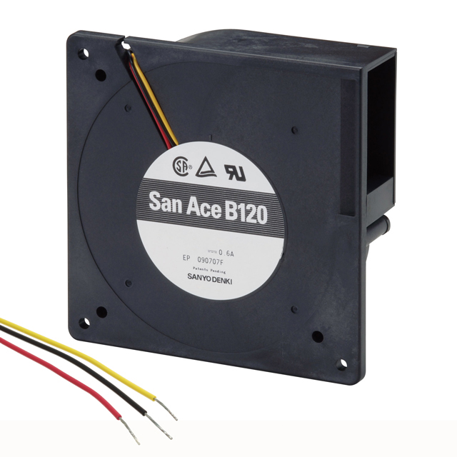 【109BF24HC2】FAN BLOWER 120X32MM 24VDC WIRE[箱]