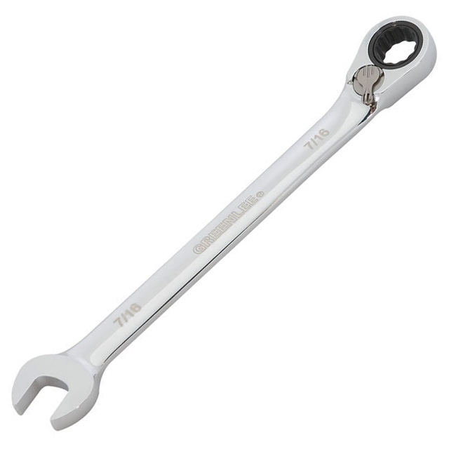 WRENCH COMBO RATCHET 7/16" 6.61"【0354-14】