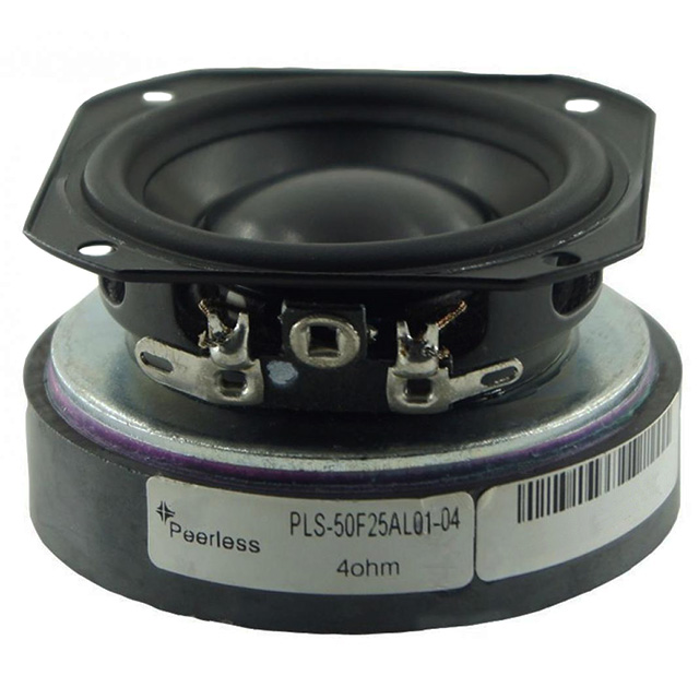 【PLS-50F25AL01-04】SPEAKER 4.42OHM 7W TOP PT 81.6DB