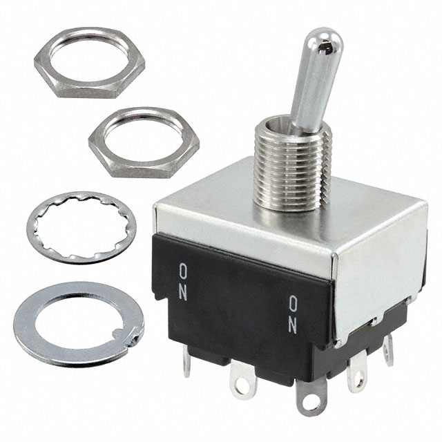 【ET310E12-Z】SWITCH TOGGLE 3PDT 10A 125V