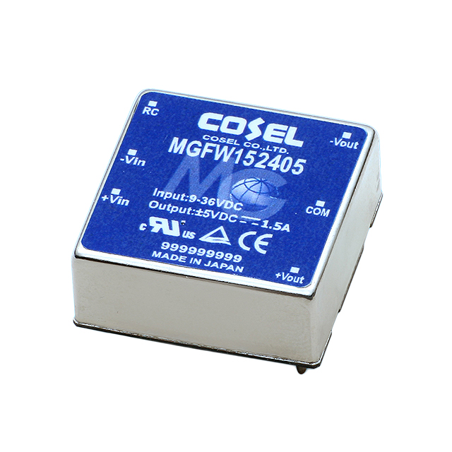 DC DC CONVERTER +/-12V【MGFW154812】