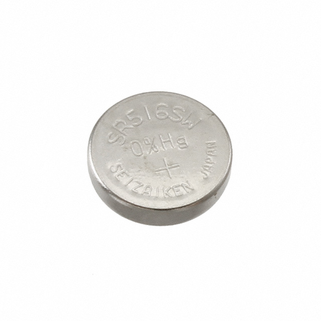 BATTERY SLVR OX 1.55V COIN 5.8MM【SR516SW】