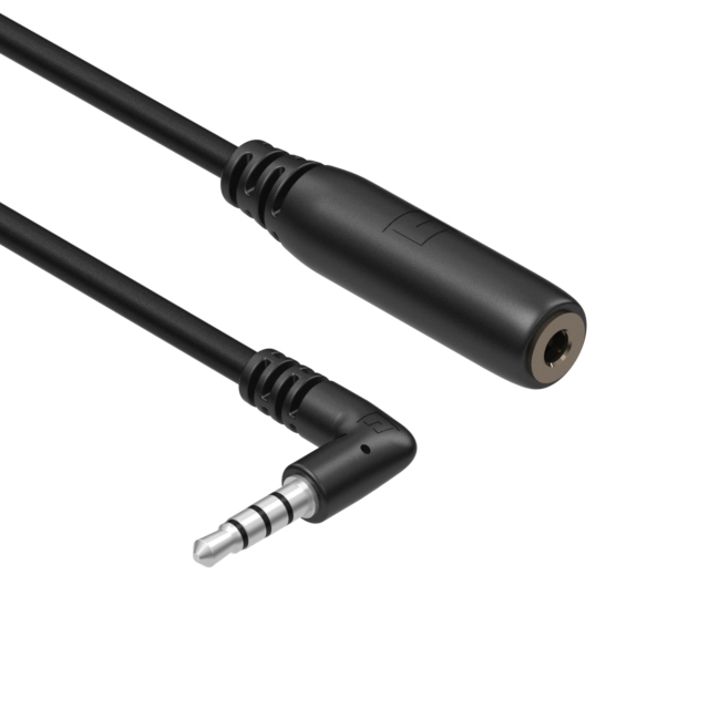 【10-02141】CBL 3.5MM R/A M TO 3.5MM F SHLD