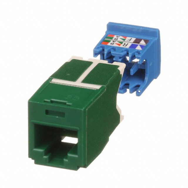 CATEGORY 6A, RJ45, 10 GB/S, 8-PO【CJ6X88TGGR】