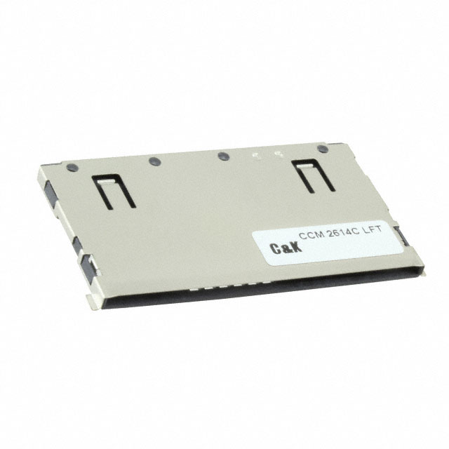 【CCM01-2654 LFT T25】LOW PROFILE SMART CARD CONN