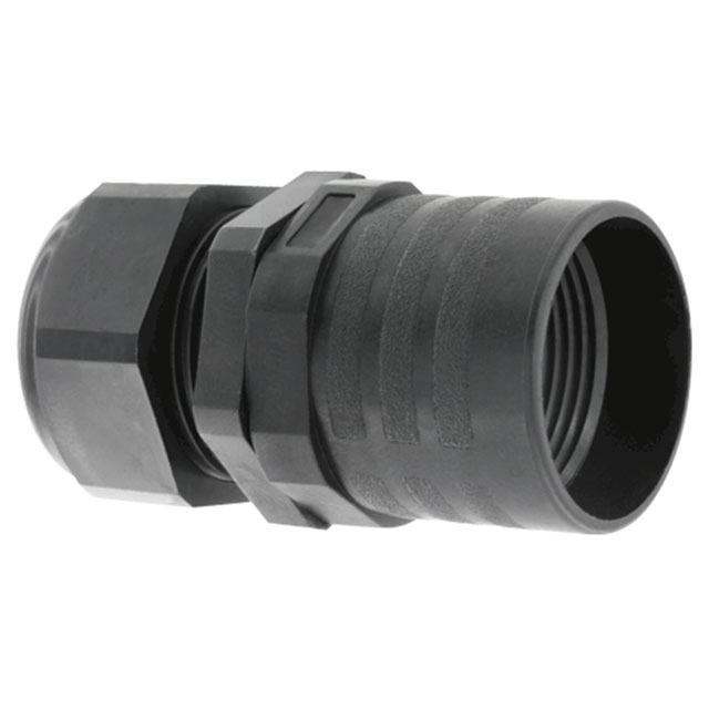 CONN BACKSHELL SZ3 BLACK PG21【CL103021】