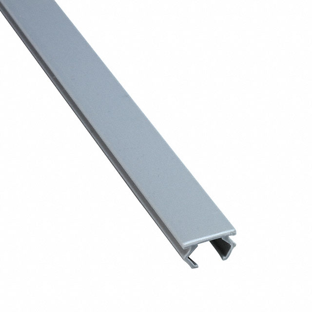 【4000577】COVER STRIP WHITE ALUMINUM, 2MET