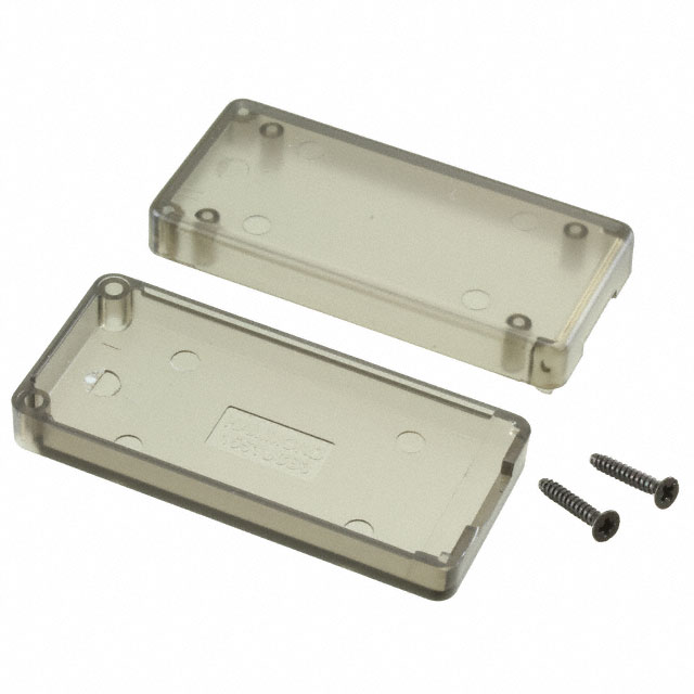 【1551USB3TSK】BOX ABS TRN SMOKE 2.56"LX1.18"W