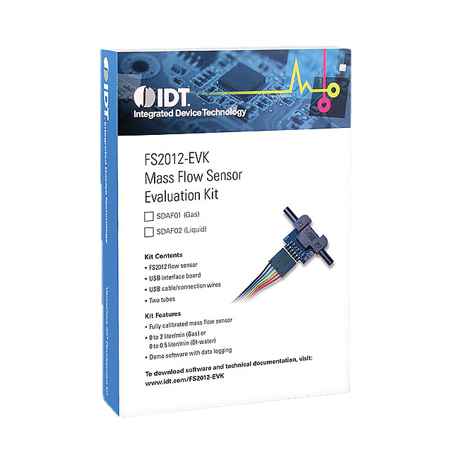 【SDAF01】FS2012 GAS FLOW SENSOR EVAL KIT